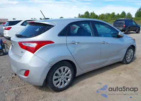 2016 Hyundai Elantra Gt z USA, uszkodzony, nr VIN KMHD35LH9GU317104